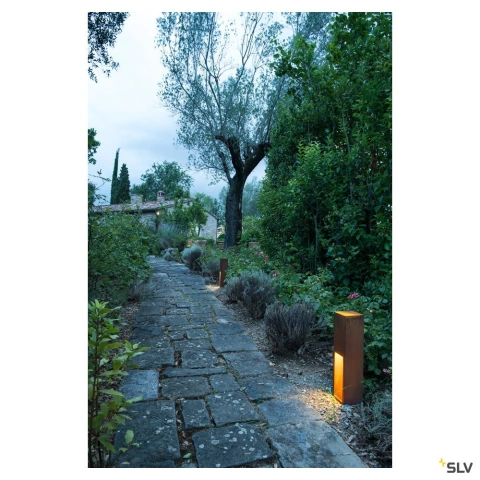 RUSTY 50 LED SLOT de exterior, 3000K, IP44, fier ruginiu_1