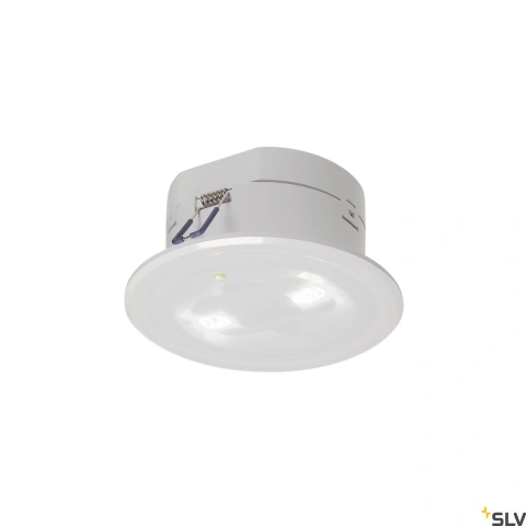 P-LIGHT Emergency light recessed, white