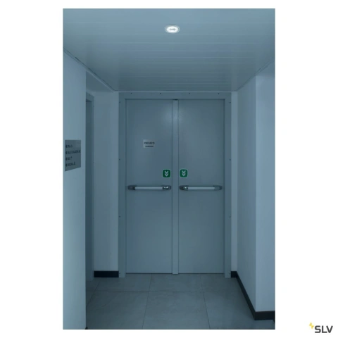 P-LIGHT Emergency light recessed, white_1