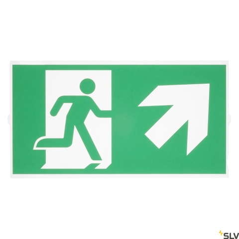 P-LIGHT Emergency stair sign, big, green