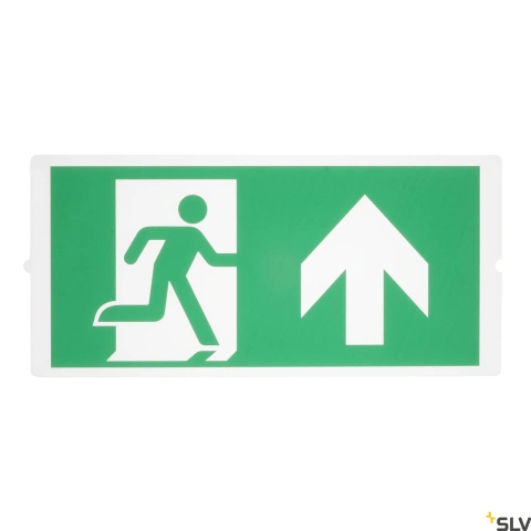 P-LIGHT Emergency, standard signs for area light, green