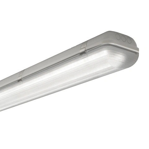 LINDA LED PC 2x24W, 4000K, 7399lm, IP65, SK II gri,L=1270mm