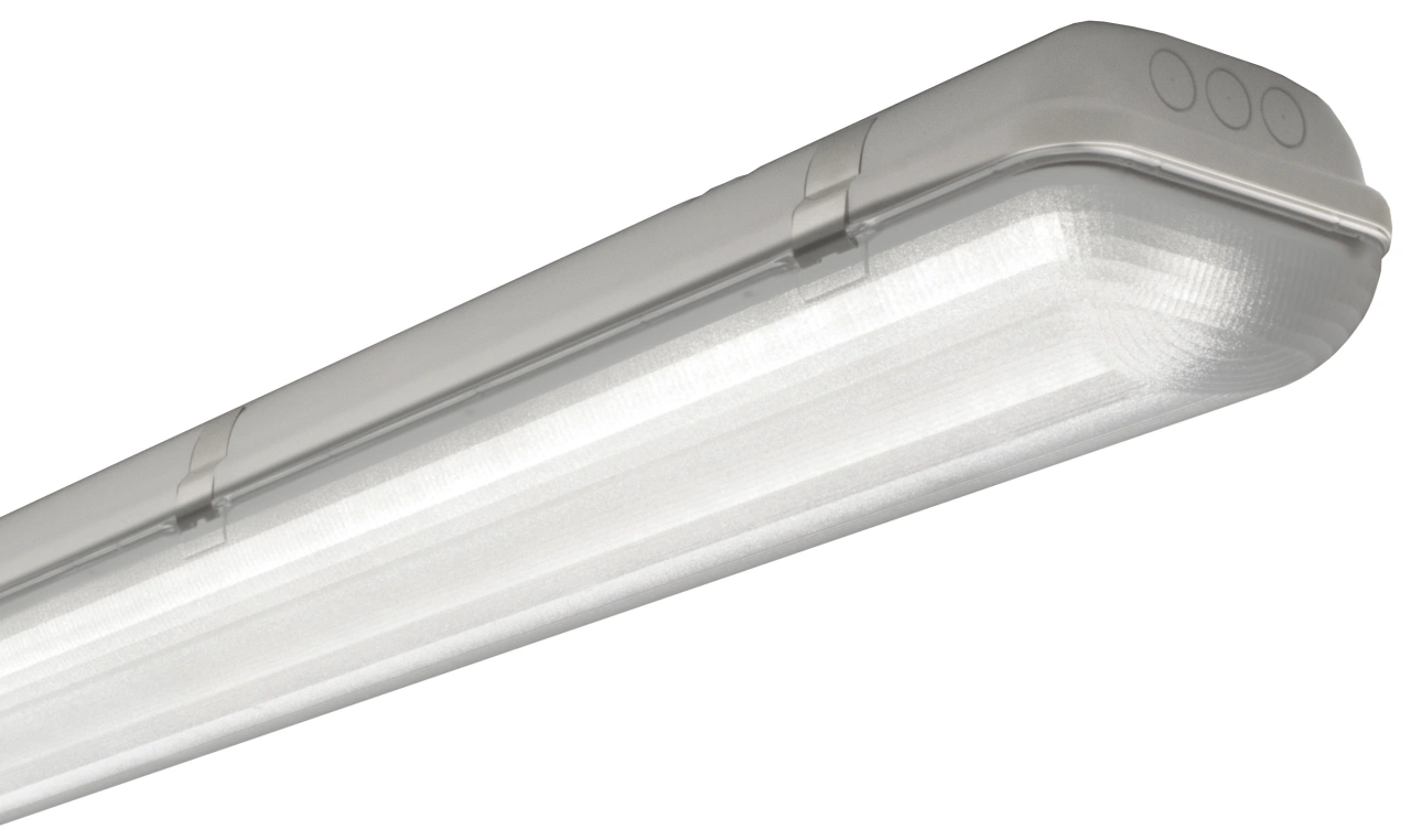 LINDA LED PC 2x30W 4000K, 9259lm, DALI, IP65, gri, l=1570mm
