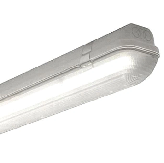 LINDA LED 1x24W NOT 1h, 4000K, 3802lm, IP65, gri, l=1270mm