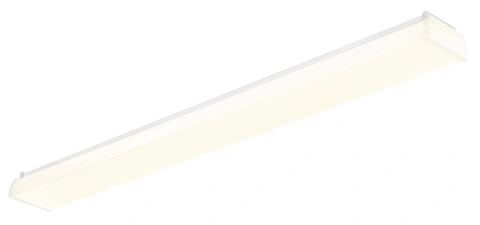 ZERO LED 1x14W, 4000K, 2014lm, Ra>80, IP40, microprism,alb
