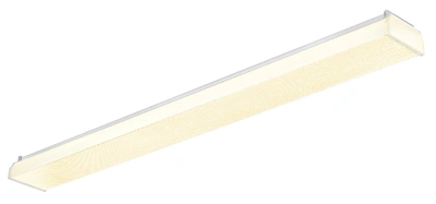 ZERO LED 1x28W, 3000K, 3828lm, Ra>80, IP40, microprism,alb