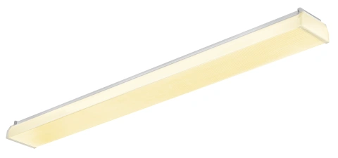 ZERO LED 1x42W, 3000K, 5740lm, Ra>80, IP40, microprism,alb
