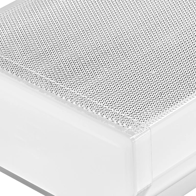 ZERO LED 1x42W, 3000K, 5740lm, Ra>80, IP40, microprism,alb_1