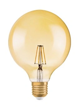 RL-G125 6,5W 824 720lm 230V E27 Filament auriu