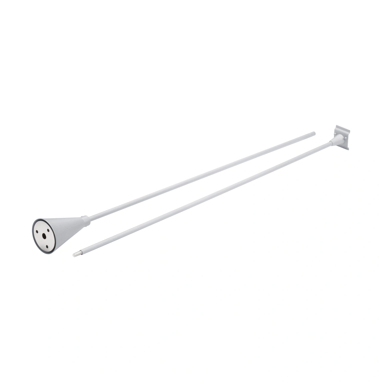 3-phase Pendulum suspension metal, height adjustable silver