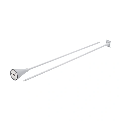 3-phase Pendulum suspension metal, height adjustable silver