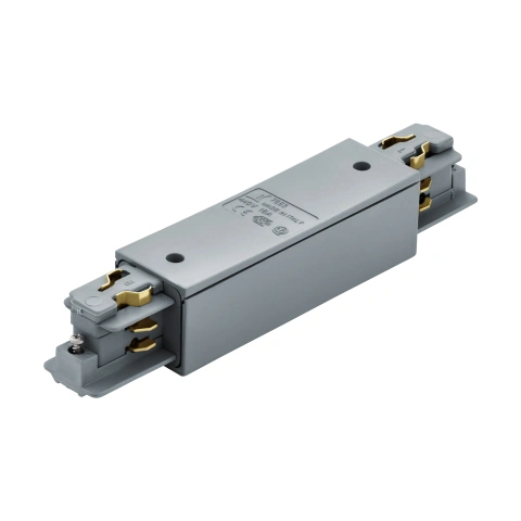 3-phase Power feed-in surface plastic silver