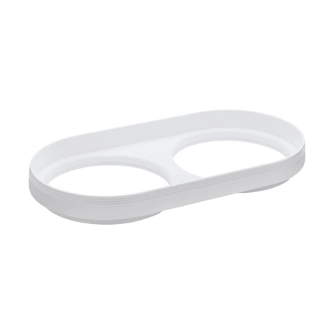 Ferronego installation frame "111" round / 2-fach