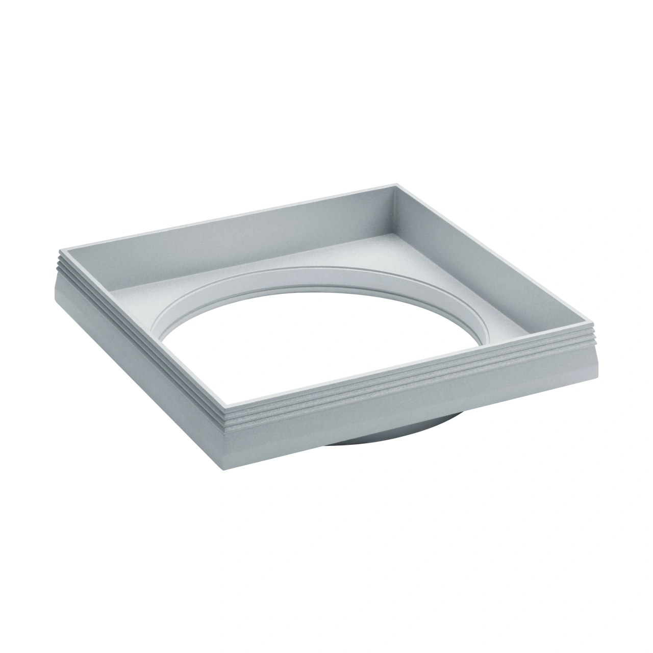 Ferronego Installation frame "111" square / 1-fach silver