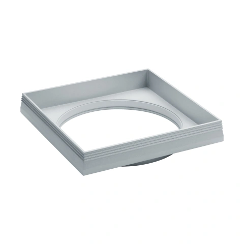 Ferronego Installation frame "111" square / 1-fach silver