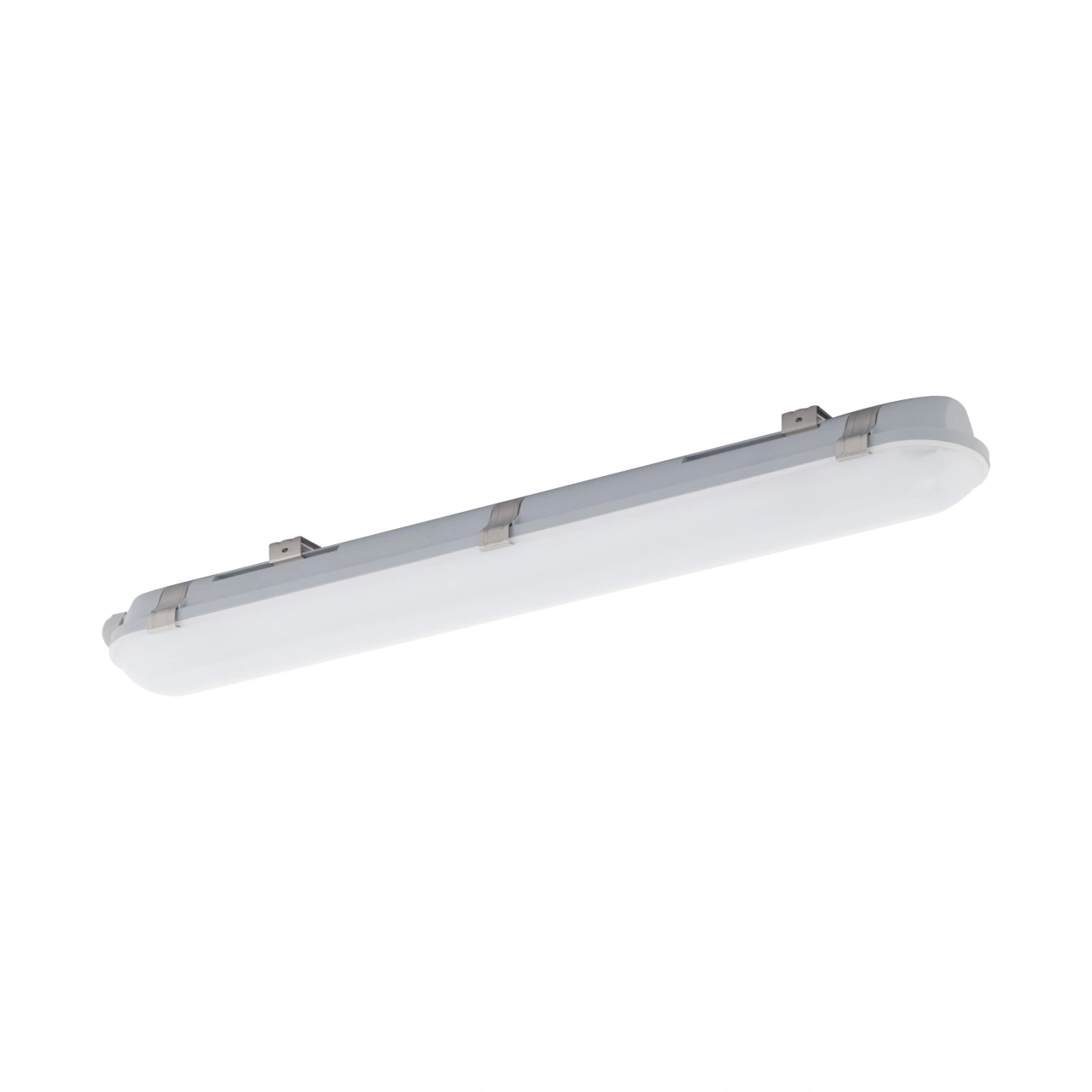 Damp room diffuser luminaire 650 mm 20W grey-white IP65