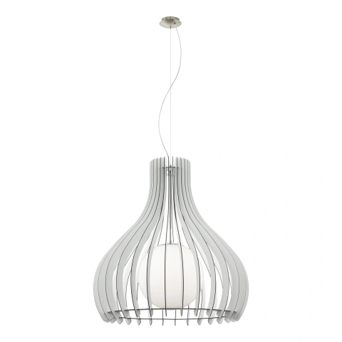 Pendant luminaire "Tindori" Ø1000 60W white IP20