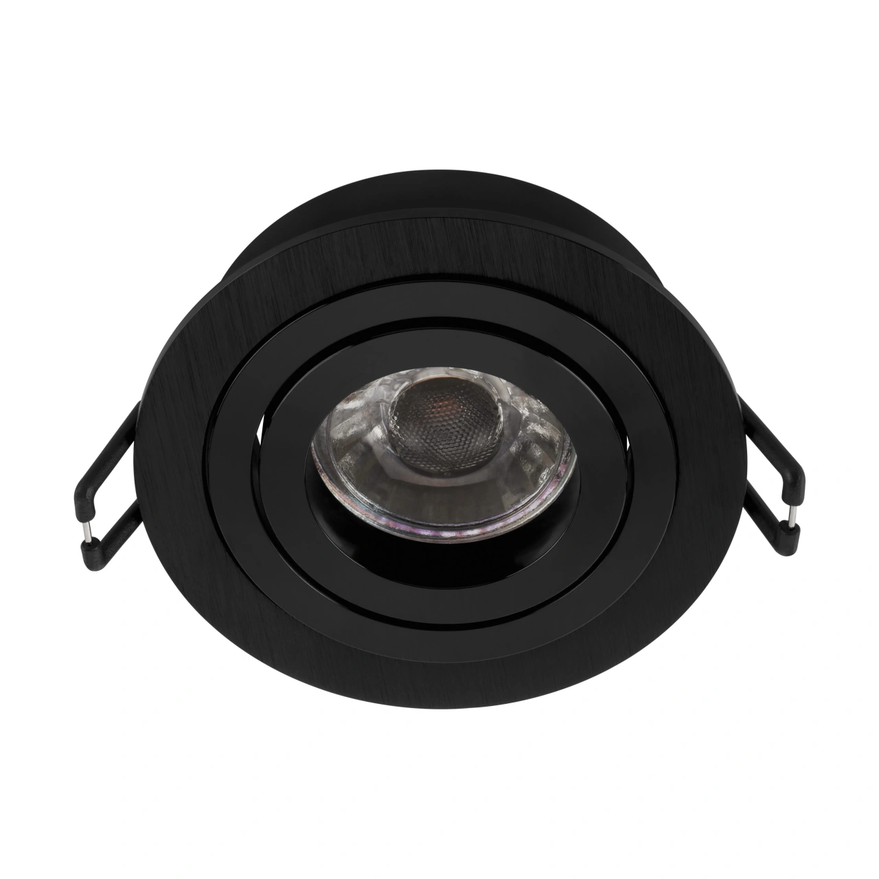 Terni Pro 50W GU10 round black IP20
