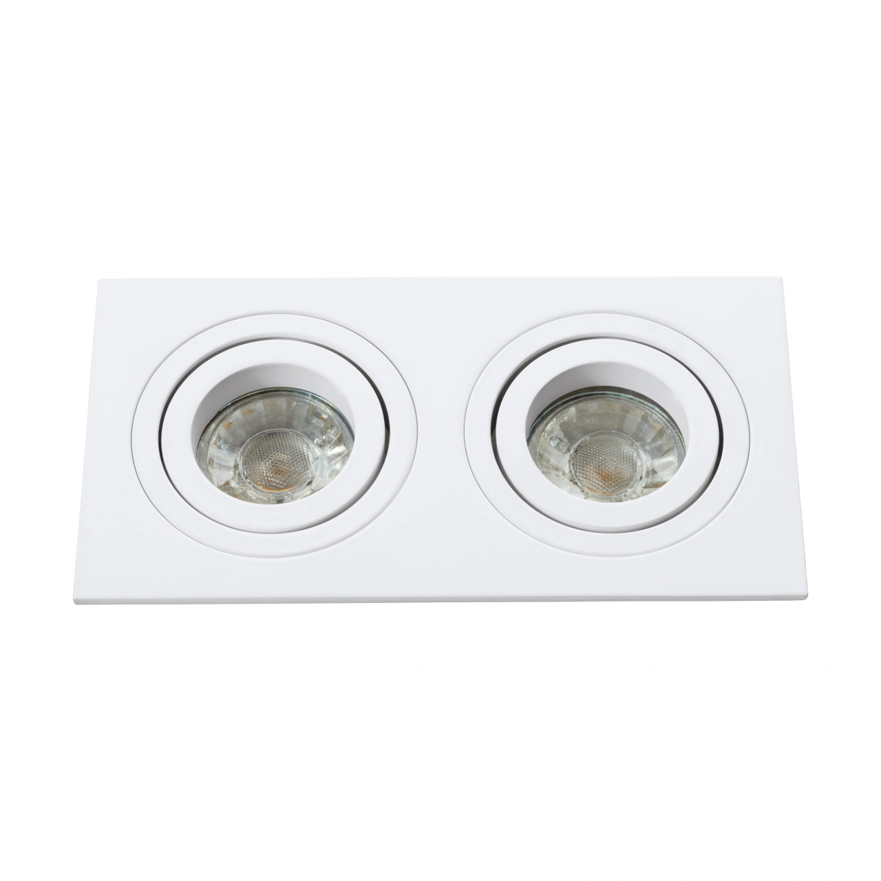Terni Pro square / 2-fach / swivelling 50W white IP20