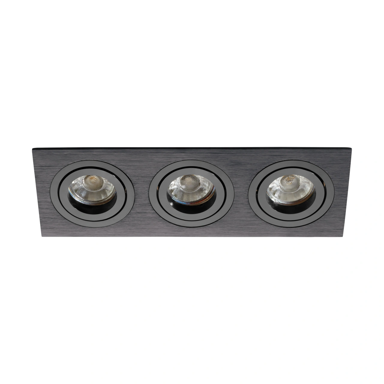 Terni Pro square / 3-fach / swivelling 50W black IP20