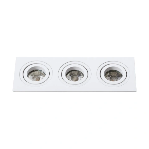 Terni Pro square / 3-fach / swivelling 50W white IP20