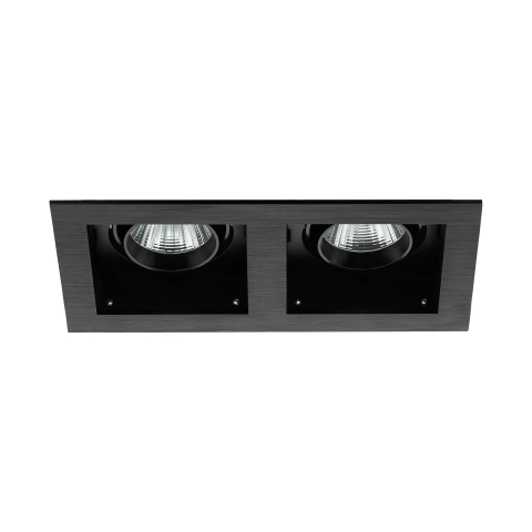 Biscari 2 swivelling 2 x 7W 4000K black IP20