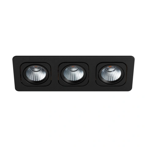 Vascello P3" swivelling 3 x 7W 2700K black IP20