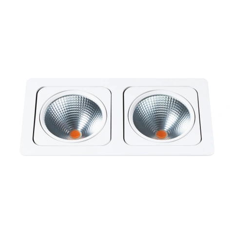 Vascello G2" swivelling 2 x 19W 2700K white IP20