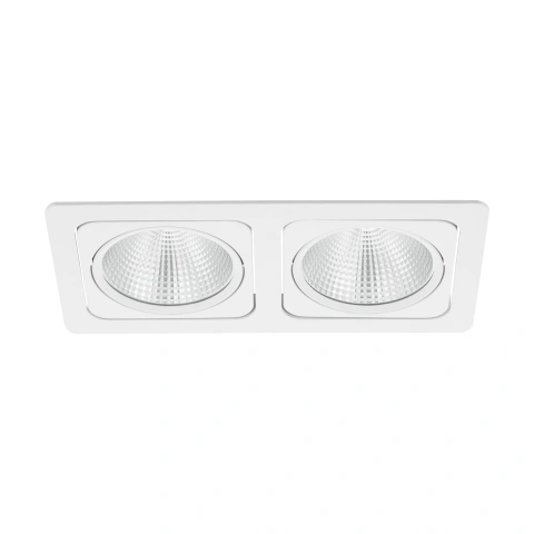 Vascello G2" swivelling 2 x 19W 4000K white IP20