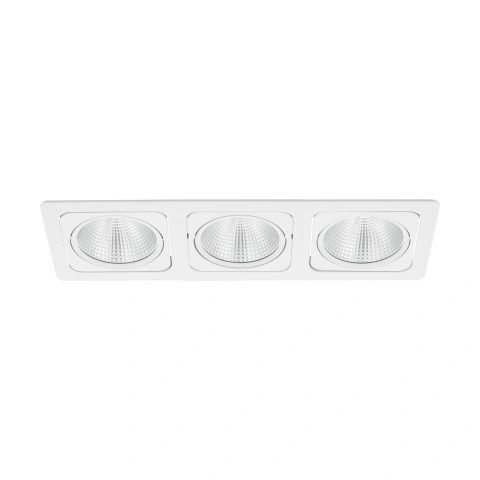 Vascello G3" swivelling 3 x 19W 3000K white IP20
