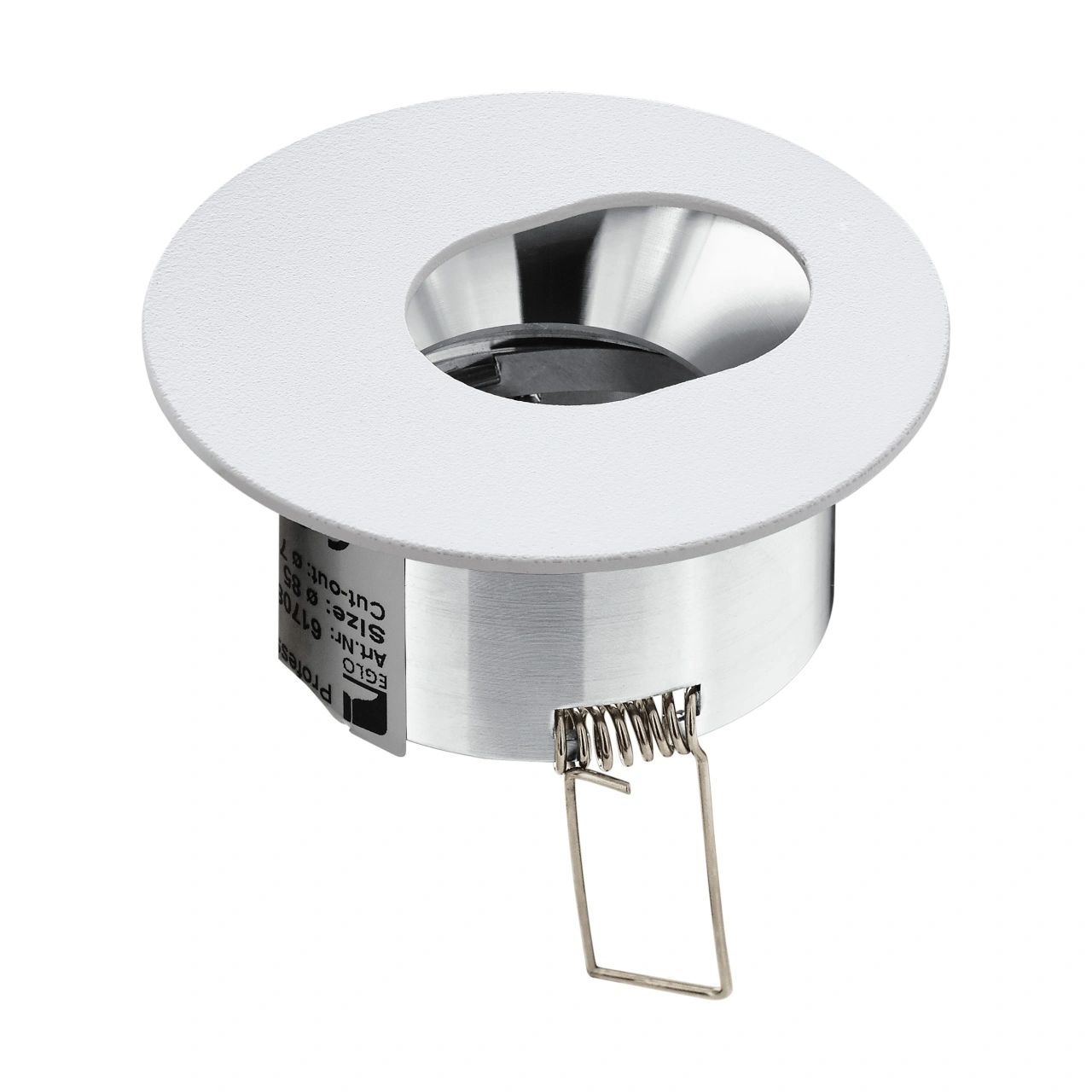 Downlight "Zigo" / Gehäuse / Ellipse max. 35W white IP20