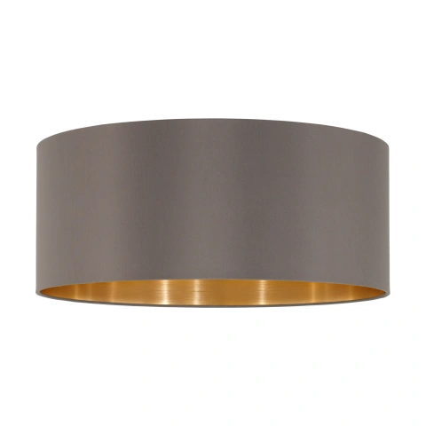 Shade for Pendant luminaire "Pasteri Pro" cappuccino/gold
