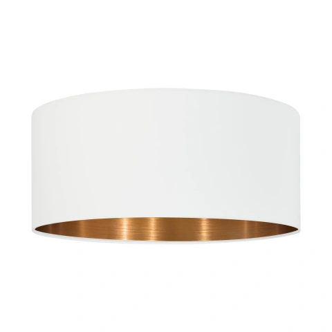 Shade for Pendant luminaire "Pasteri Pro" white/copper