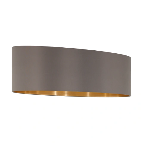 Shade f.Pendant luminaire Pasteri Pro 2x60W cappuccino/gold