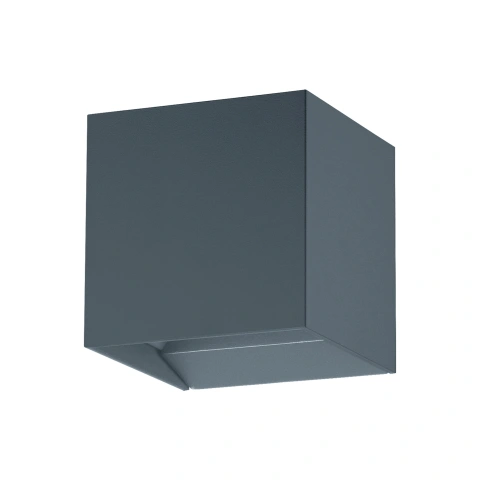 Wall luminaire dir./ind., 2 x 3,3W 3000K anthracite RAL7016