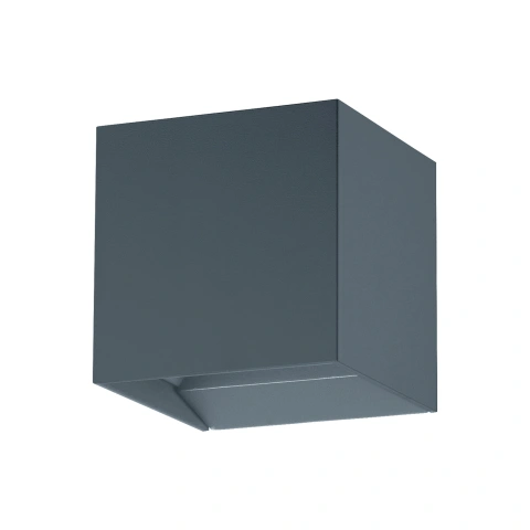 Wall luminaire dir./ind., 2 x 3,3W 4000K anthracite RAL7016
