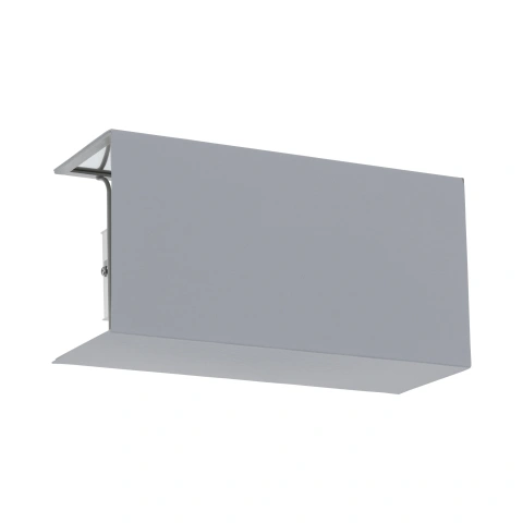 Shade square zu Wall luminaire Pasteri Pro grey/silver