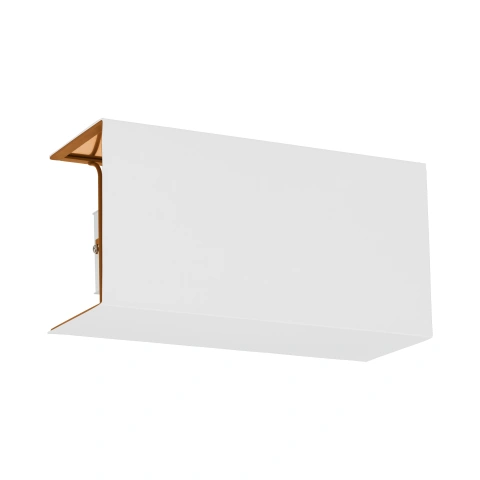 Shade square zu Wall luminaire Pasteri Pro white/copper
