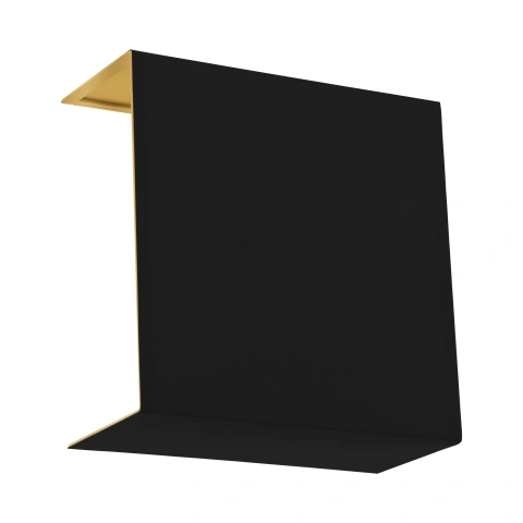 Shade square zu Wall luminaire Pasteri Pro black gold