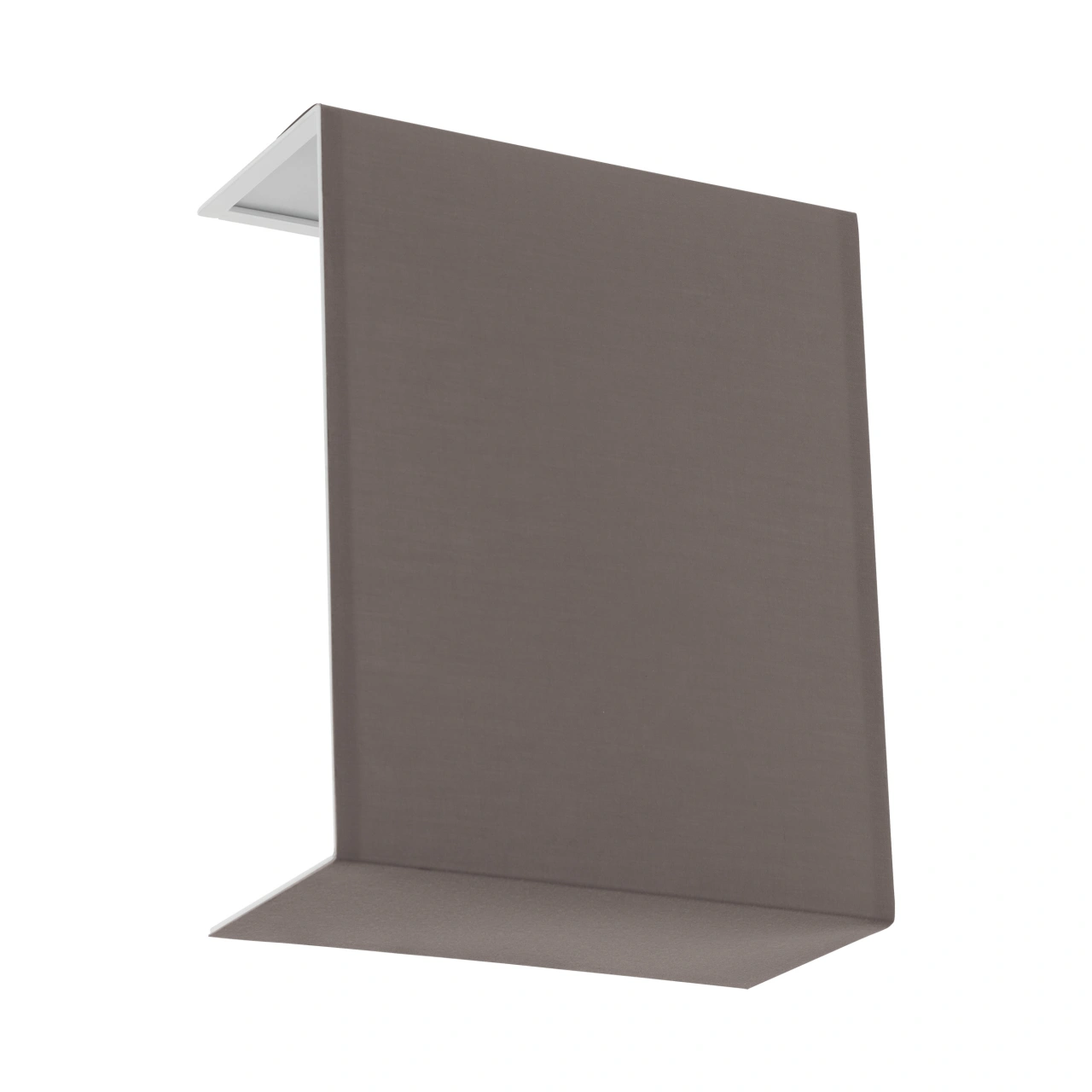 Shade square zu Wall luminaire Pasteri Pro anthracite-brown