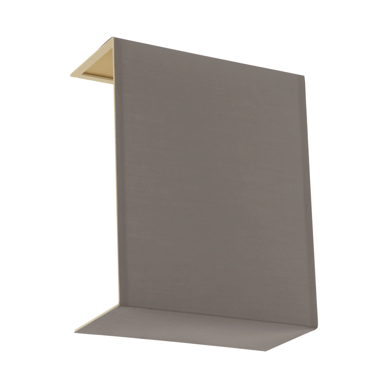 Shade square zu Wall luminaire Pasteri Pro cappuccino/gold