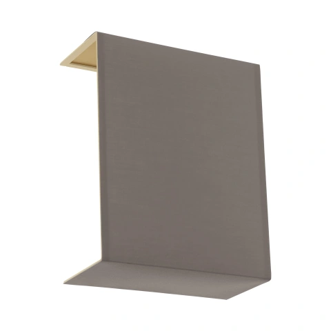 Shade square zu Wall luminaire Pasteri Pro cappuccino/gold