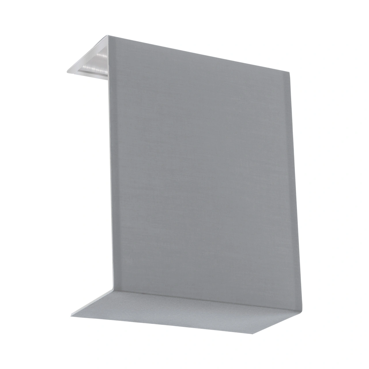 Shade square zu Wall luminaire Pasteri Pro grey/silver