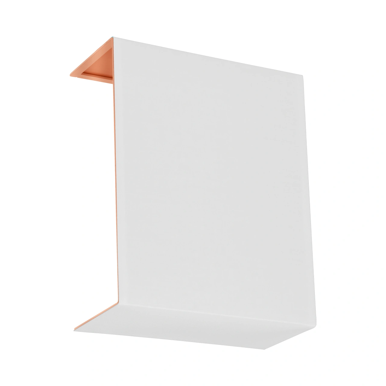 Shade square zu Wall luminaire Pasteri Pro white/copper