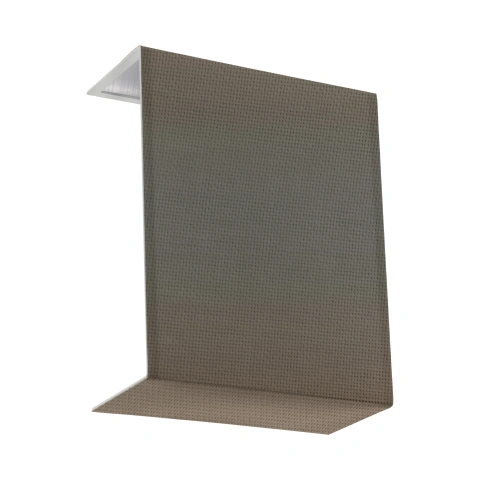 Shade square zu Wall luminaire Pasteri Pro linen brown
