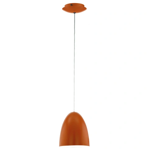 Pendant luminaire "Sarabia" 60W orange IP20