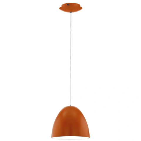 Pendant luminaire "Sarabia" 60W orange IP20