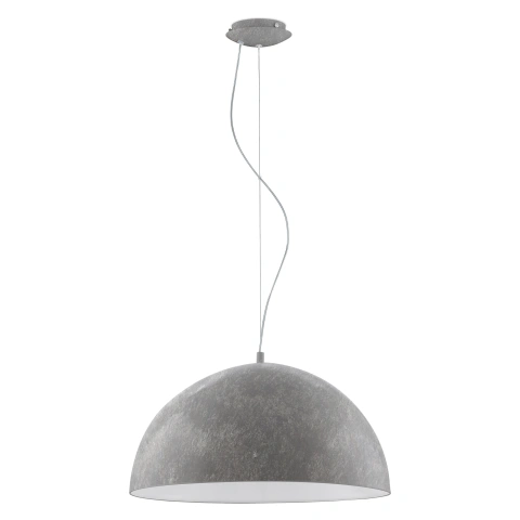 Pendant luminaire "Gaetano" 60W betongrey IP20