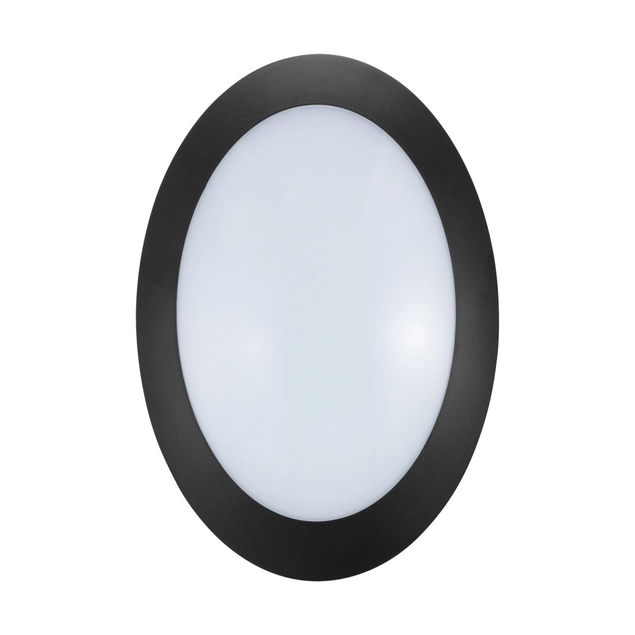 Bellaria wall-mounted luminaire oval 6W 3000K black IP66