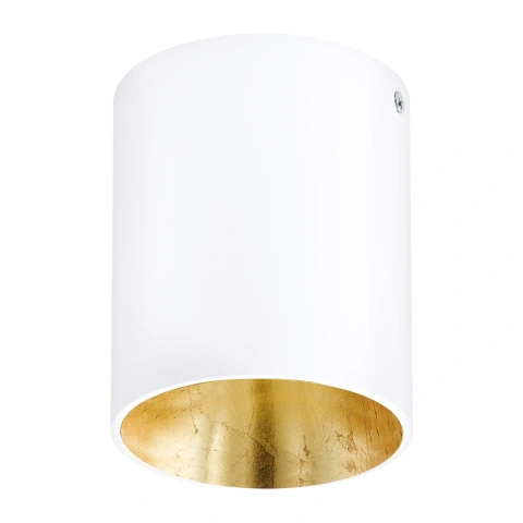 Ceiling luminaire "Polasso" round 35W white / gold IP20